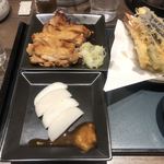 そば処 JR病院前信州庵 - 料理写真:ご褒美晩酌セット(日本酒は追加)