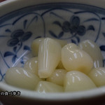 やしろ食堂 - らっきょう　１５０円