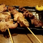 とりもん 麻生桜亭 - 豚串､鳥串､砂肝