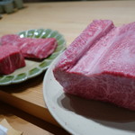 肉割烹 上 - この日のお肉