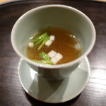 肉割烹 上 - 牛肉とスッポンのコンソメ