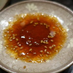 肉割烹 上 - 生姜醤油