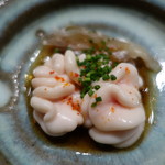 肉割烹 上 - 白子とアキレス腱