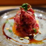 肉割烹 上 - ユッケ