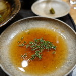 肉割烹 上 - ポン酢