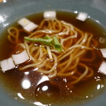 肉割烹 上 - 醤油ラーメン