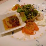 パルファン・ヴェール - 前菜盛り合わせ（180度回転）