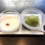 kuidonkiwamitei - ランチセットのデザート