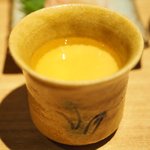 立場割烹 SSAW - 三種のかき揚げ丼 1000円 の茶碗蒸し