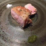 （2）薪焼き野菜に熟成豚がついたランチ 2,500円