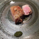 erre - （2）薪焼き野菜に熟成豚がついたランチ 2,500円