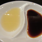 ふじ原 - 二種類のしょうゆ