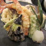 ふじ原 - 天ぷら盛り合わせ