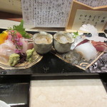 ふじ原 - 刺身盛り合わせ