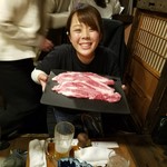 Tori Ryouri Hitorihitori - 店員さんのステキな笑顔(≧∇≦)b(本人に掲載ご了承頂いてます)