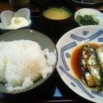 ajinoyamaya - イワシ煮付け定食