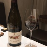 ラチュレ - La Rosine Syrah：ジビエに負けないしっかりした味。でもタンニンの苦味は控えめ。