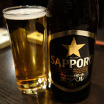 一心 - サッポロ黒ラベル中瓶