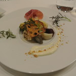 レストランMINAMI - 冬野菜と生ハムのサラダ仕立て