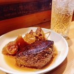 博多のおでん - つくね&すじしゃん