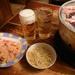 焼肉居酒屋 くまみちゃん  - セセリとスパサラ