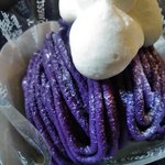 パティスリ・ル・スィエル - むらさきいものモンブラン（アップ）
