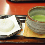 お食事処 かさの家 - 抹茶セット