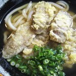 手打ちうどん よしの - ごぼううどん