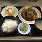 グリル清起 - とりの照焼定食