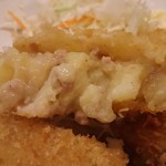 かあちゃん - コロッケ断面