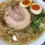 絢 - 半熟煮卵塩ラーメン