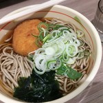 狭山そば - コロッケそば 410円 + 麺大盛 120円