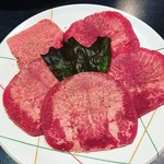 Arii Yakiniku Ten - 正月特別メニュー
                      塩タン¥700