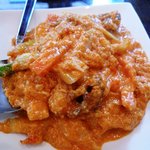 プリックタイ - ソフトクラブシェルと卵のカレー