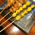 Yakitori Semmonten Torimaru - 豚味噌ホルモン・銀杏