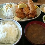 Seimiya Daishokudou - カキフライ定食 1100円