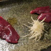 たでの葉 - 真鴨の刺身