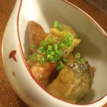 Kisuke - さきつけ・・・鶏肉とお野菜を揚もの～お醤油味のﾀﾚがけ～