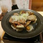 寿司 魚がし日本一 - 酒蒸しの出来上がり