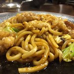 杉本食堂 - ホルモン焼きうどん