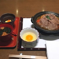 三田ばさら 本店 - トマトすきやき膳 (2500円)