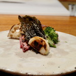 なかむら - さつまいも、カブ、ブロッコリーカボチャモロッコいんげん レンコン　カーボロネロ（黒キャベツ）