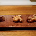 なかむら - 天草大黄の炭火焼。