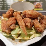 つかふき屋 - スパイシー手羽唐揚げ