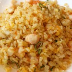 森戸茶房 - メインは海鮮炒飯をチョイス