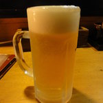 Yama ki - 生ビール（\530）