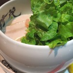 麺屋 時茂 - 鶏白湯 塩 (850円)