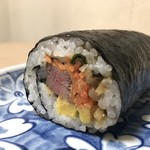 柿安ダイニング - 牛ヒレステーキ 恵方巻