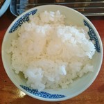 天ぷらいちかわ - ピッカピカの新潟コシヒカリ