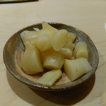 鮨 あらい - ガリ